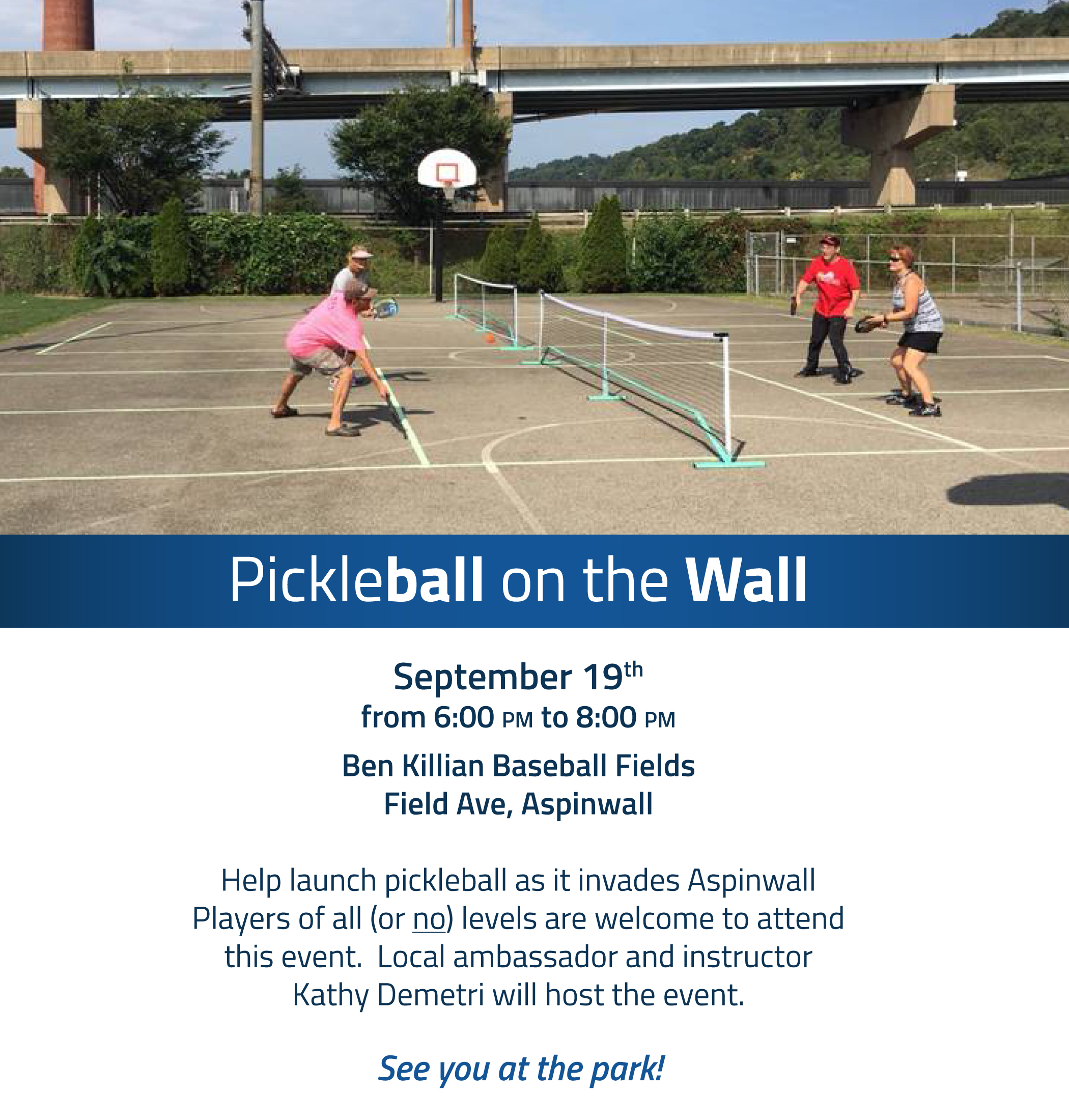 Pickleball on the Wall